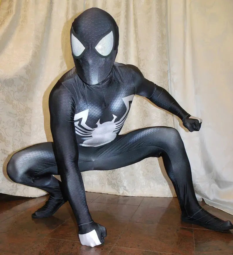 Fantasia Venom Hq Homem-Aranha Simbionte Cosplay Luxo Profissional