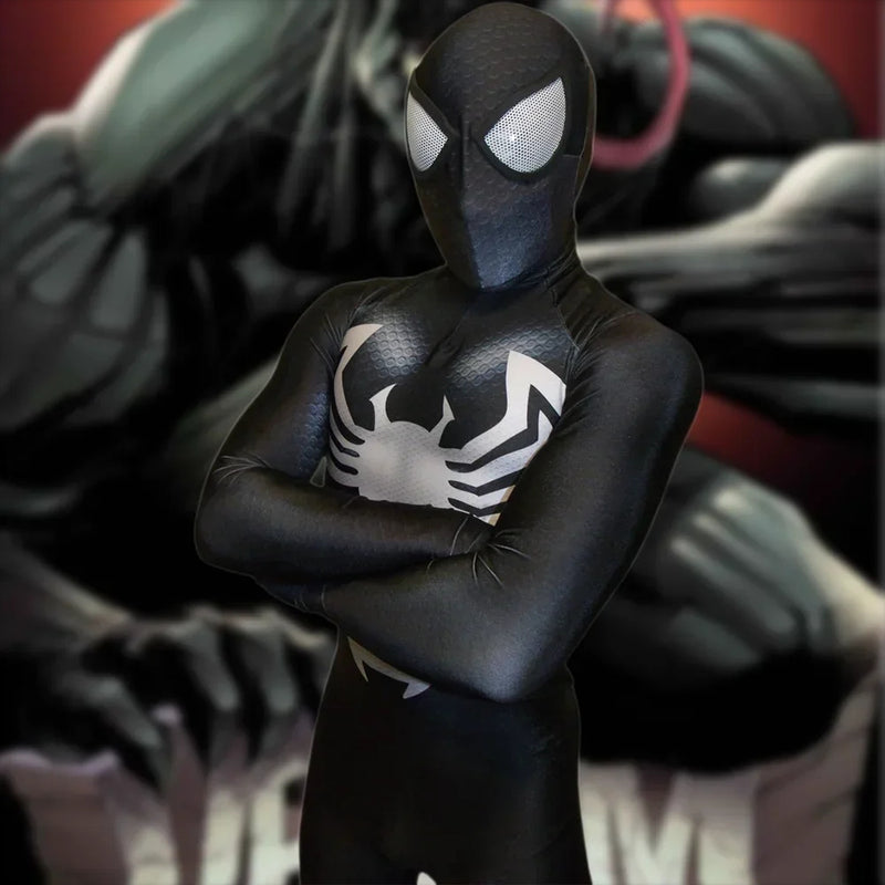 Fantasia Venom Hq Homem-Aranha Simbionte Cosplay Luxo Profissional