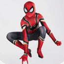Fantasia Cosplay Heróis Infantil Homem Aranha De Ferro Eventos Traje