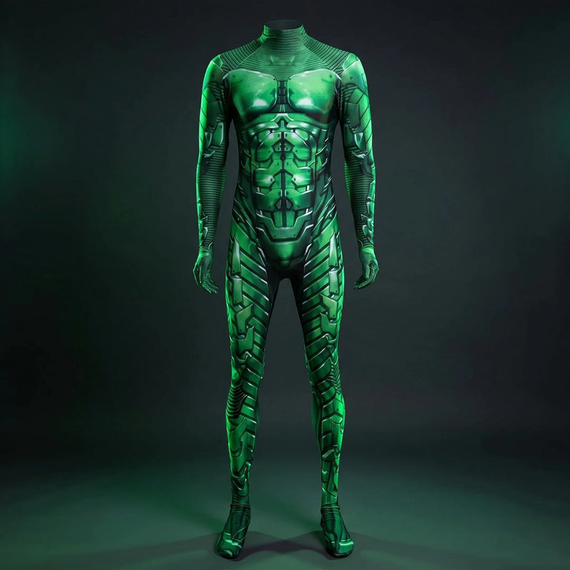 Fantasia Duende Verde Filme Homem-Aranha Adulto Cosplay Traje Luxo Profissional