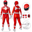 Fantasia Infantil Power Rangers Rosa Clássico Cosplay Traje Crianças
