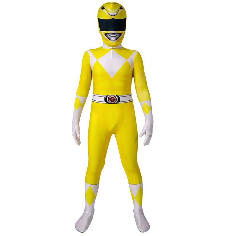 Fantasia Infantil Power Rangers Vermelho Clássico Cosplay Traje Crianças