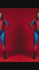 Fantasia Feminina Filme Homem Aranha: Novo Dia Traje Mulheres Cosplay Luxo