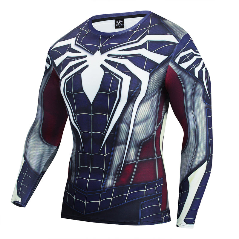 Camisa / Camiseta Homem Aranha Spiderman Jogo PS5 Manga Longa