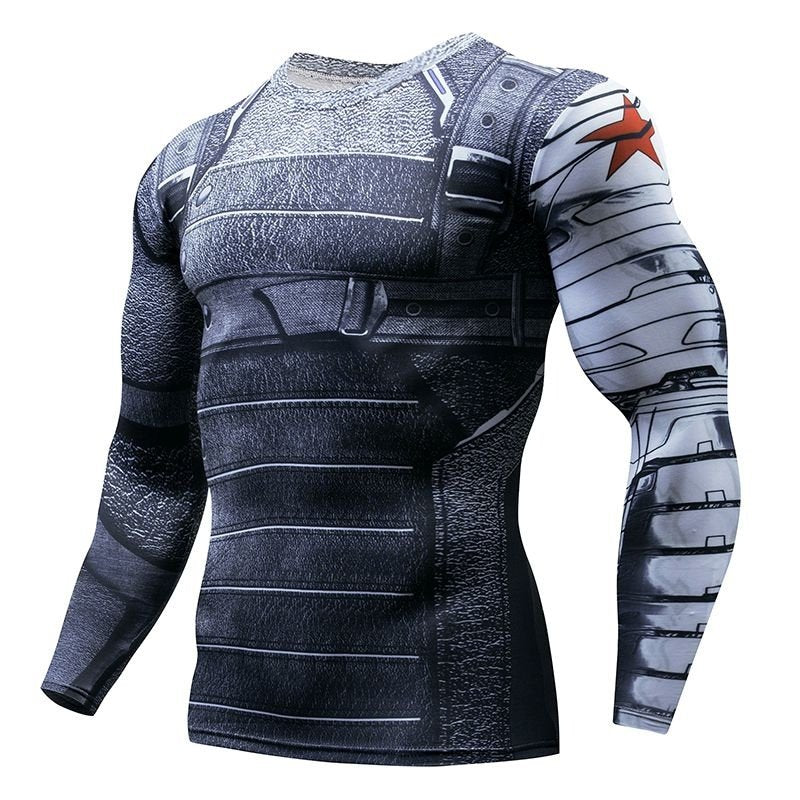 Camisa / Camiseta Hash Guard Compressão Soldado Invernal