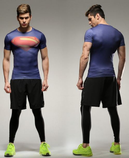 Camisa / Camiseta Hash Guard Superman Compressão