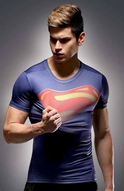 Camisa / Camiseta Hash Guard Superman Compressão