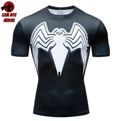 Camiseta/Camisa Venom Compressão Hash Guard