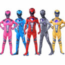 Fantasia Infantil Power Rangers Filme Cosplay Traje Completo Festas Aniversários