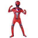 Fantasia Infantil Power Rangers Filme Cosplay Traje Completo Festas Aniversários