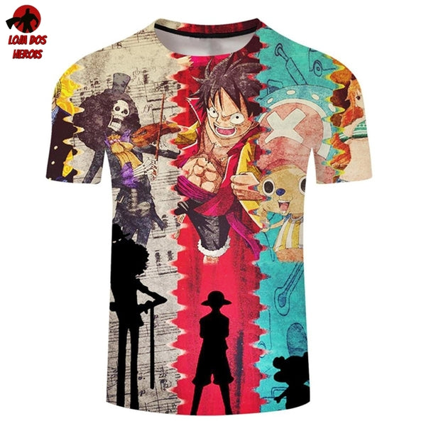 Camiseta One Piece Luffy HQ - Anime www.opscamisetas.com.br