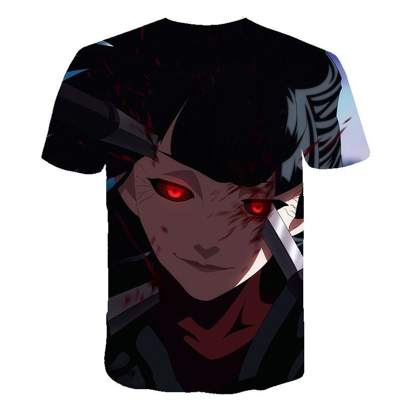 Camisa Camiseta Impressão 3D Tokyo Ghoul Re - Kurona Anime