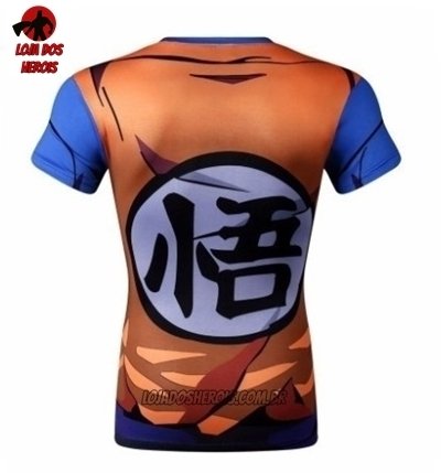 Camisa Camiseta Hash Guard Goku Classica Dragon Ball Anime Compressão
