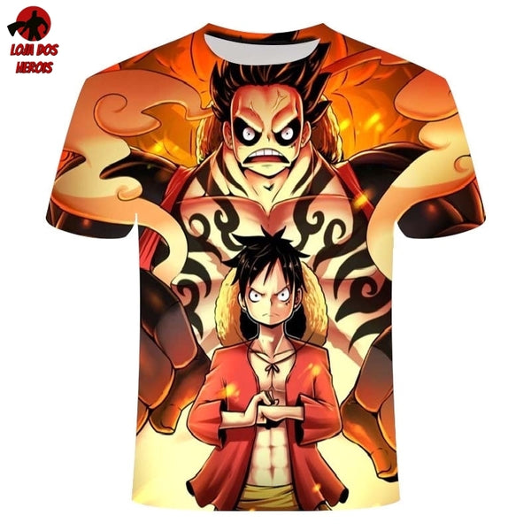 LUFFY UNIFORME FULL - Camisetas de Anime SUMO-KAN