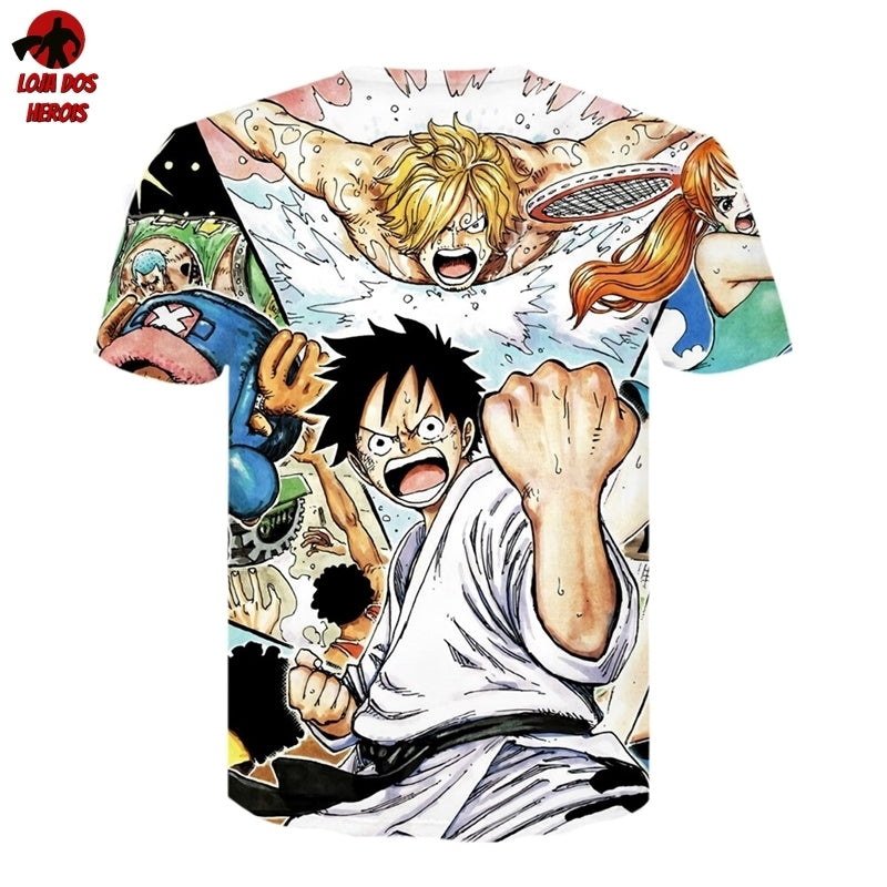 Camiseta Camisa Anime One Piece Luffy