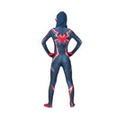 Fantasia Miles Morales 2099 Homem-Aranha Cosplay Traje Luxo Profissional