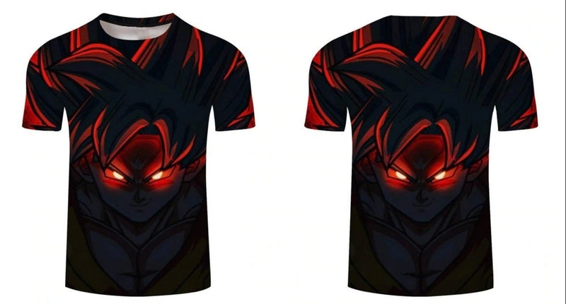 Camisa Camiseta Impressão 3D Goku Ssj Blue Dragon Ball Super Estilo Clássico