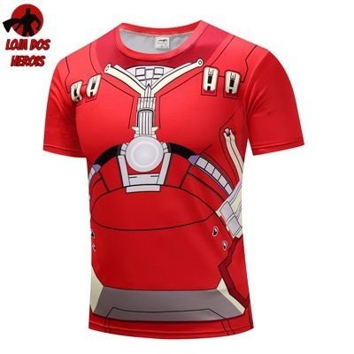 Camisa / Camiseta Heróis Homem De Ferro HulkBuster - SlimFit