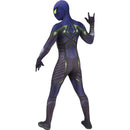 Fantasia Miles Morales Traje Soberania Roxa Game Cosplay Luxo Profissional