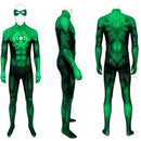 Fantasia Lanterna Verde Clássico Liga Da Justiça Adulto Cosplay Traje Luxo