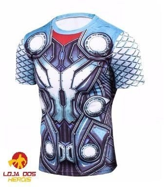 Camisa / Camiseta Hash Guard Compressão Thor - O Mundo Sombrio