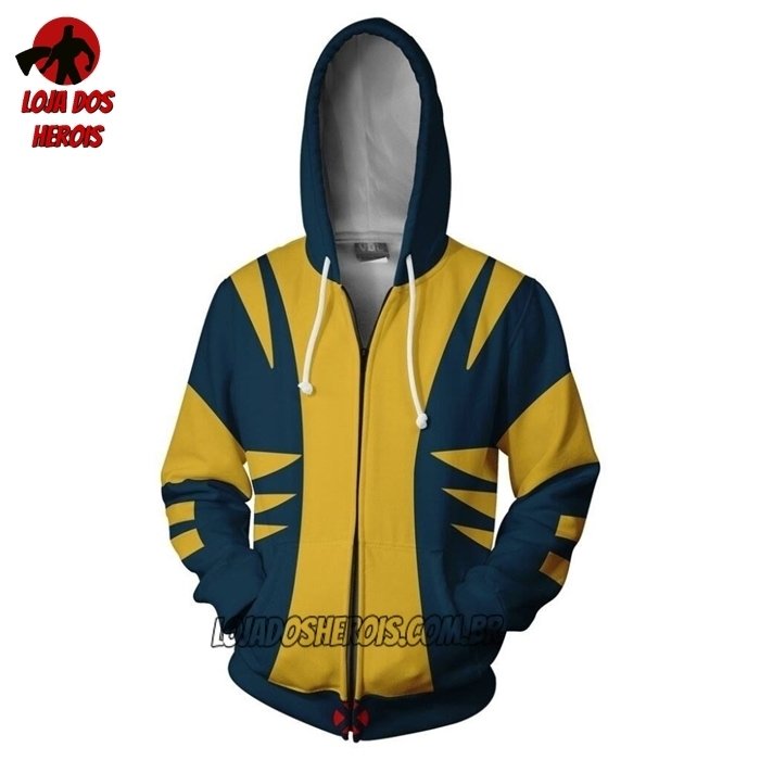 Jaqueta Blusa Casaco - Wolverine X-Men Desenho