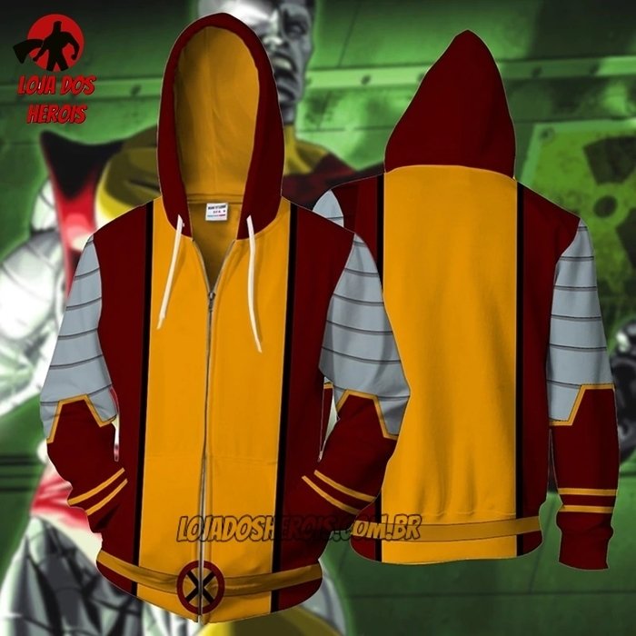 Jaqueta Blusa Casaco - Colossus X-Men Desenho