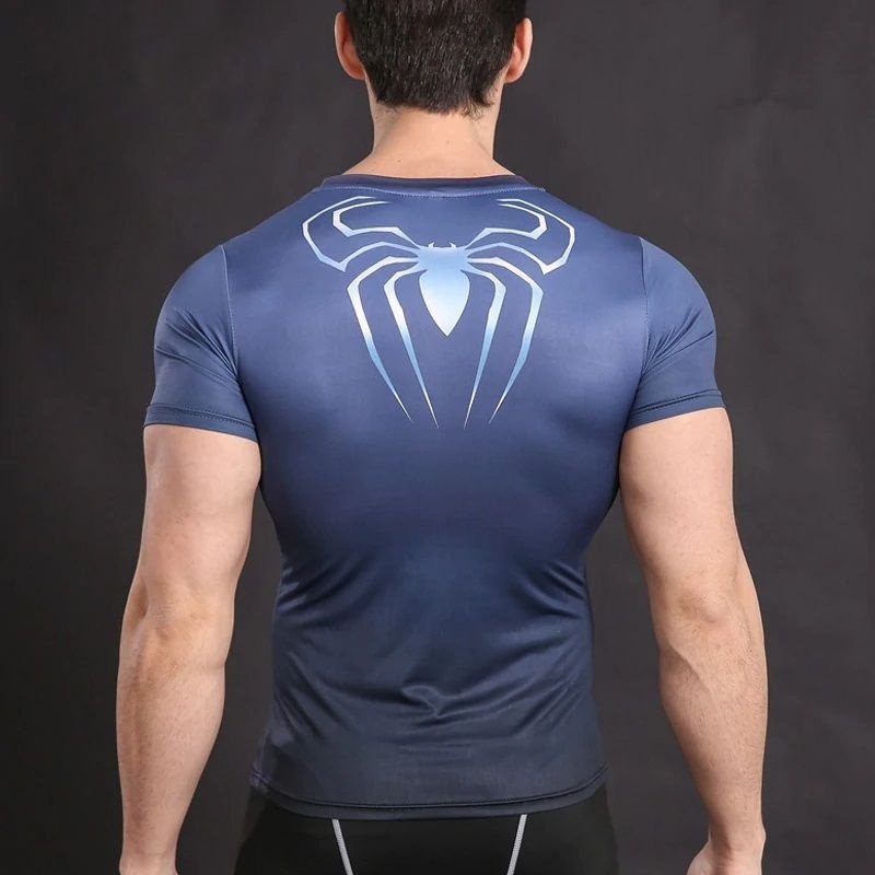 Camisa / Camiseta Hash Guard Homem Aranha Compressão