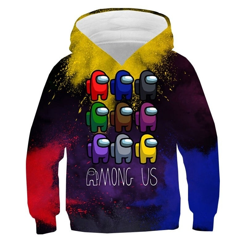 Blusa Jaqueta 3D Full Avatares Among Us Game Top