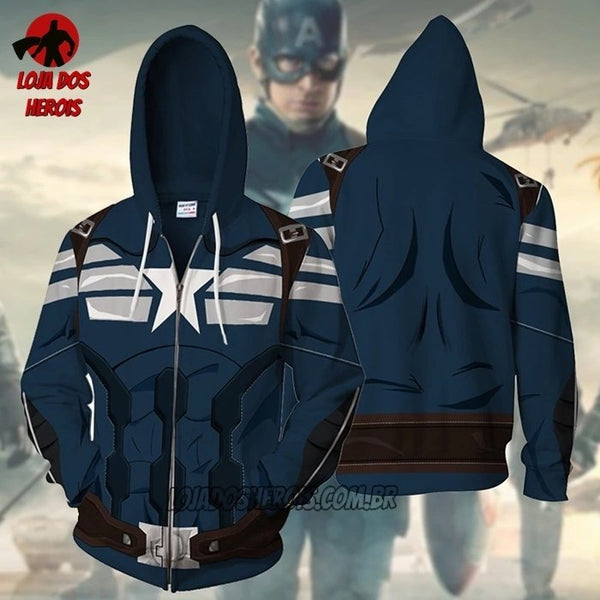 Jaqueta capitao america sales riachuelo