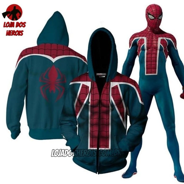 Jaqueta Blusa Casaco - Homem Aranha Desenho