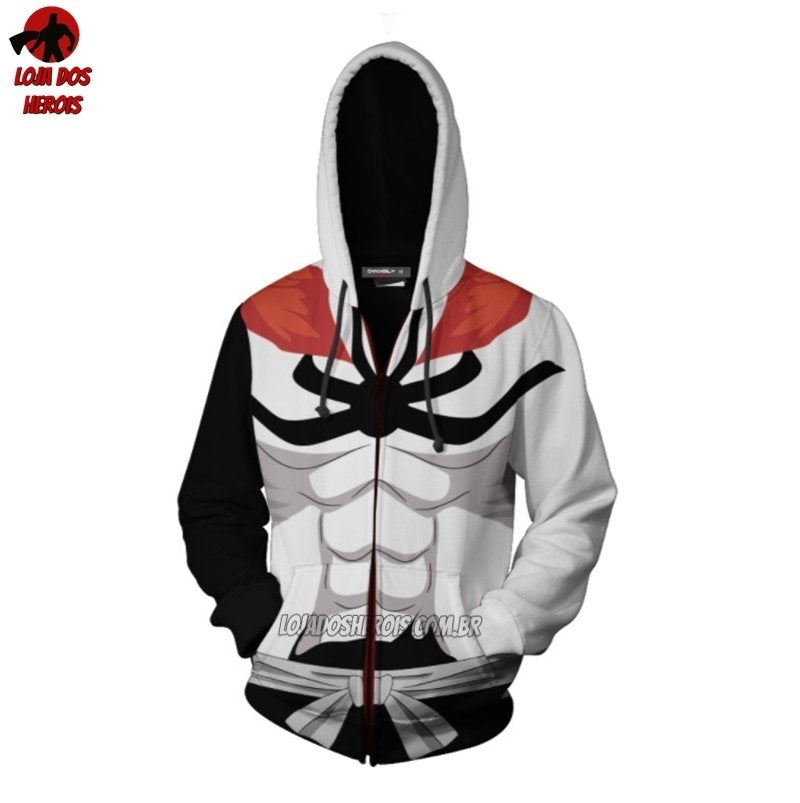 Blusa Jaqueta Casaco Ichigo Kurosaki Modo Vasto Lorde - Bleach