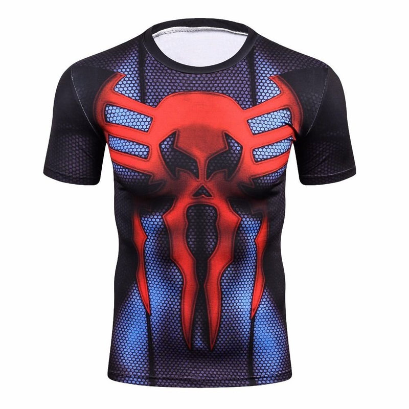 Camiseta de Compressão Masculina - Spider Man