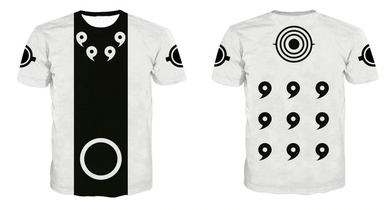 Camisa Camiseta Rikudou Sennin Impressão 3D Anime Naruto Shippuden