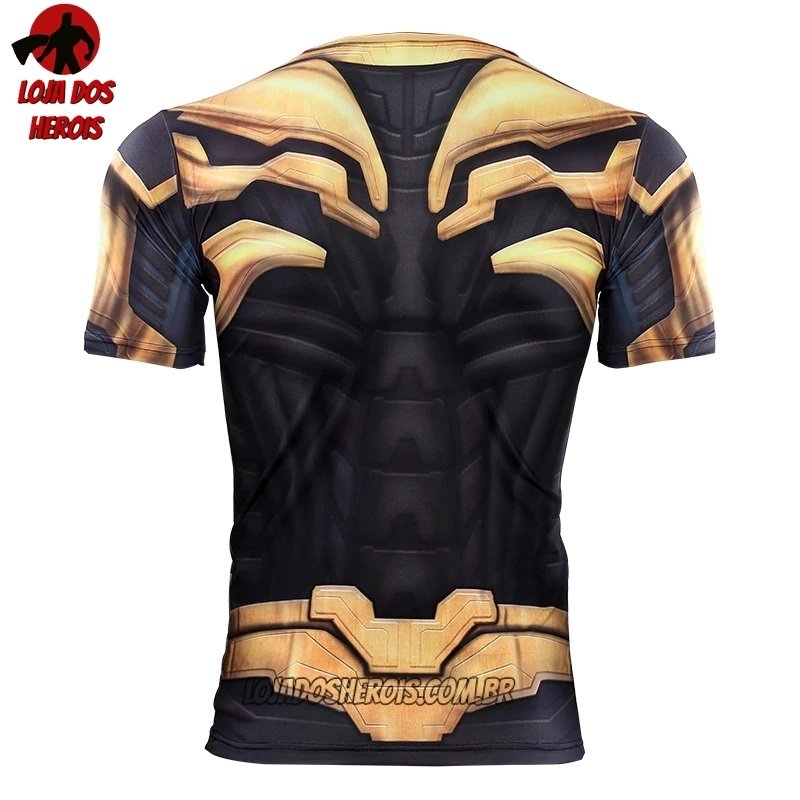 Camisa/Camiseta Hash Guard Thanos Filme 2019 - Vingadores Ultimato Endgame Compressão
