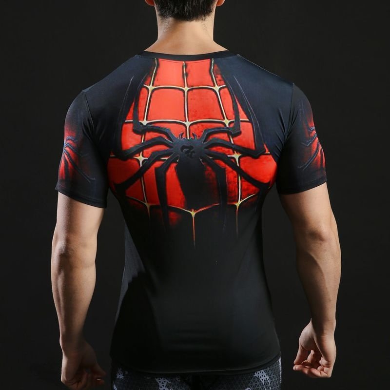 Camisa / Camiseta Hash Guard Homem Aranha III Compressão