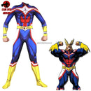 Fantasia Traje Cosplay Heróis All Might - My Hero Academia