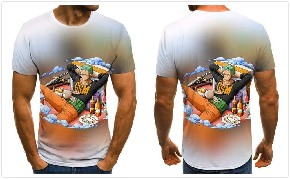 Camisa Camiseta One Piece Zoro Anime Full Hd 1 em Promoção na Americanas