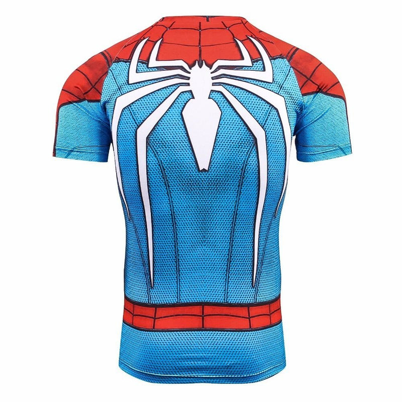 Camisa / Camiseta Hash Guard Compressão Homem Aranha Spider Man Game ps4