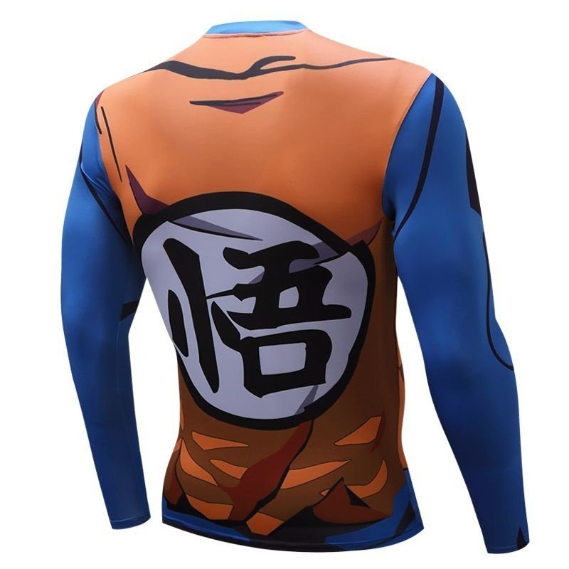 Camisa / Camiseta Hash Guard Goku Manga - Dragon Ball Super Compressão