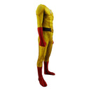 Fantasia Saitama Cosplay Anime One Punch Man Traje com Capa