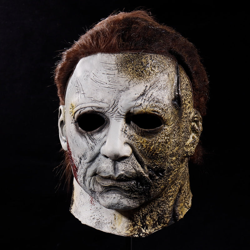 Máscara Cosplay Michael Myers Filme Halloween Realista para Eventos e Festas