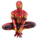 Fantasia Masculina Homem Aranha Escarlate De Ferro Adulto Cosplay Traje Luxo
