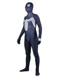 Fantasia Masculina Homem Aranha Black Adulto Cosplay Traje Luxo