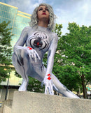 Fantasia Feminina Viúva Negra Desenho Adulto Cosplay Traje Luxo