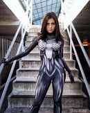 Fantasia She-Venom Hq Cosplay Feminino Luxo Traje Profissional