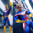 Fantasia All Might Anime My Hero Academia Adulto Cosplay Luxo Traje Profissional