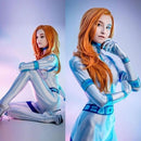 Fantasia Kim Possible Cosplay Feminino Luxo Traje Profissional