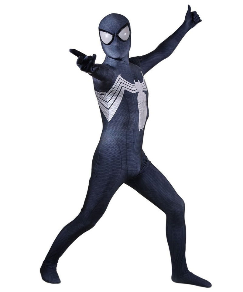 Fantasia Venom Hq Homem-Aranha Adulto Cosplay Luxo Profissional