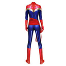 Fantasia Feminina Capitã Marvel Carol Danvers Adulto Cosplay Traje Luxo
